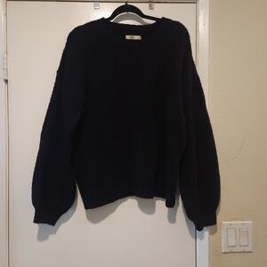 UGG Black Fuzzy Sweater